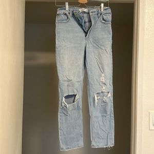 Abercrombie and Fitch ankle straight Jeans